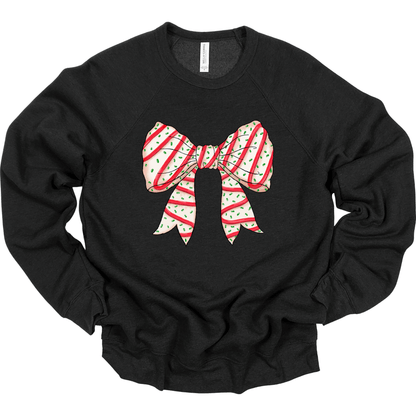 Christmas Tree Cake Coquette Bow