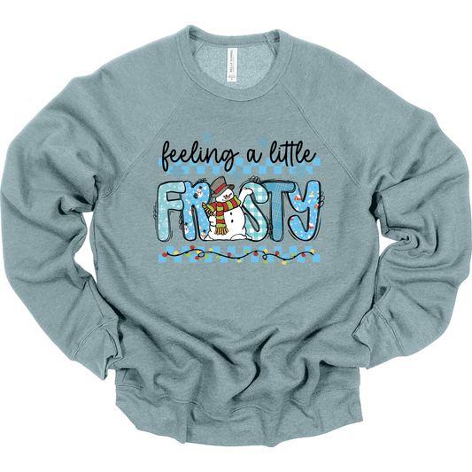 Feeling A Little Frosty Plaid Snowman