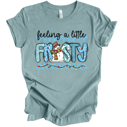 Feeling A Little Frosty Plaid Snowman