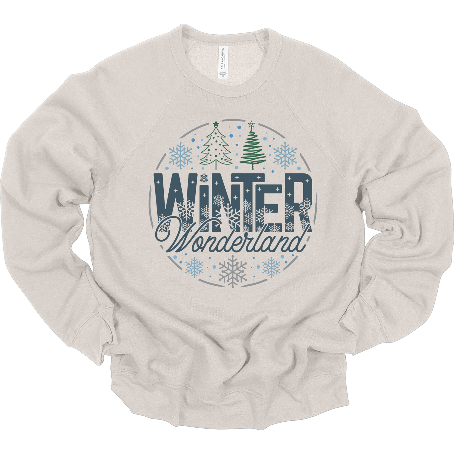 Winter Wonderland – Blue & Green Trees