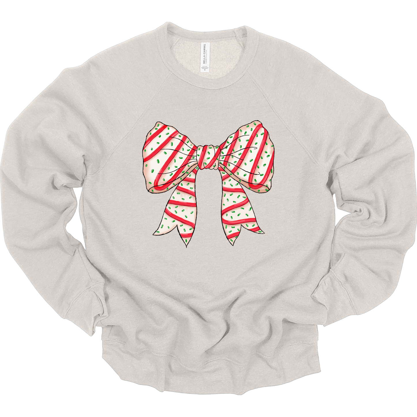 Christmas Tree Cake Coquette Bow