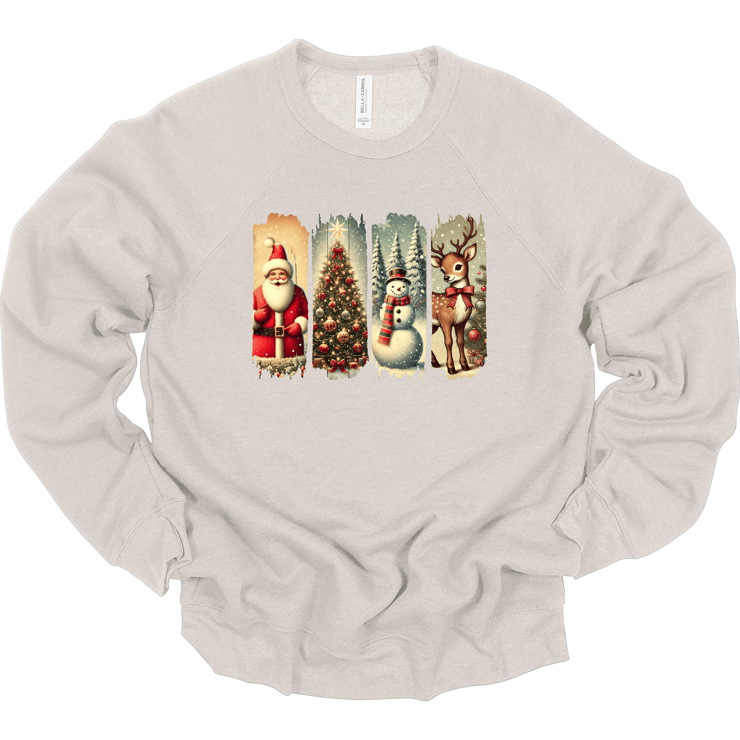 Retro Christmas Brushstrokes