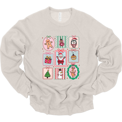 Cute Christmas Patchwork Collage