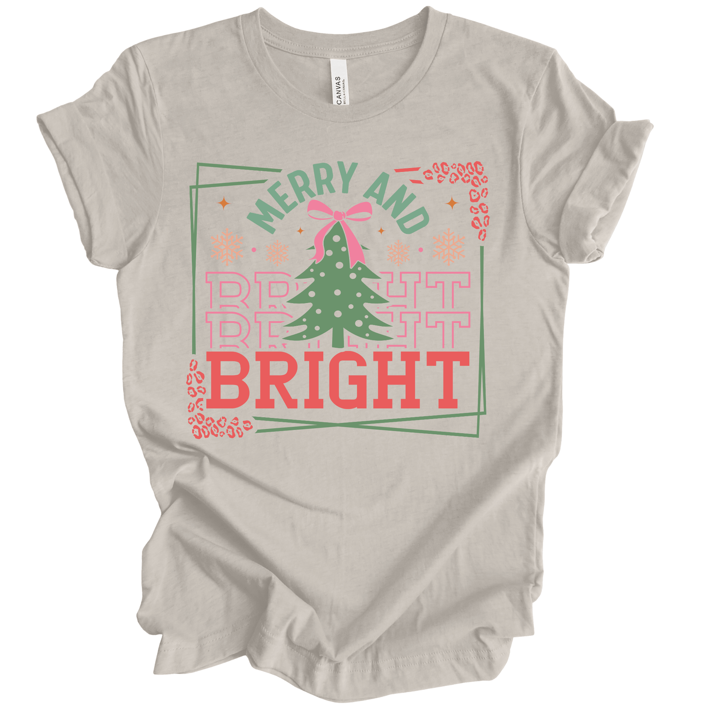 Merry & Bright Bow Christmas Tree
