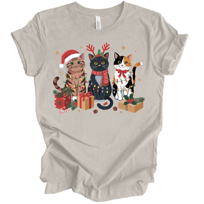 Meowy Christmas - Cute Holiday Cats with Lights & Gifts