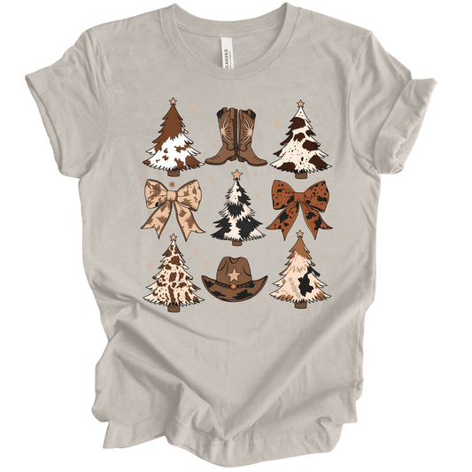 Coquette Western Christmas Tree, Boots & Bows