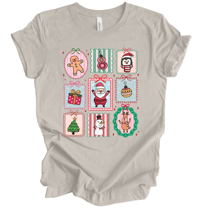 Cute Christmas Patchwork Collage