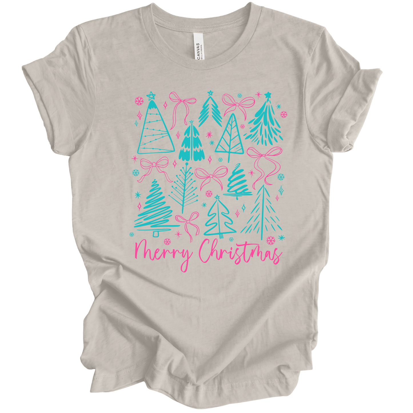 Merry Christmas Doodle Trees