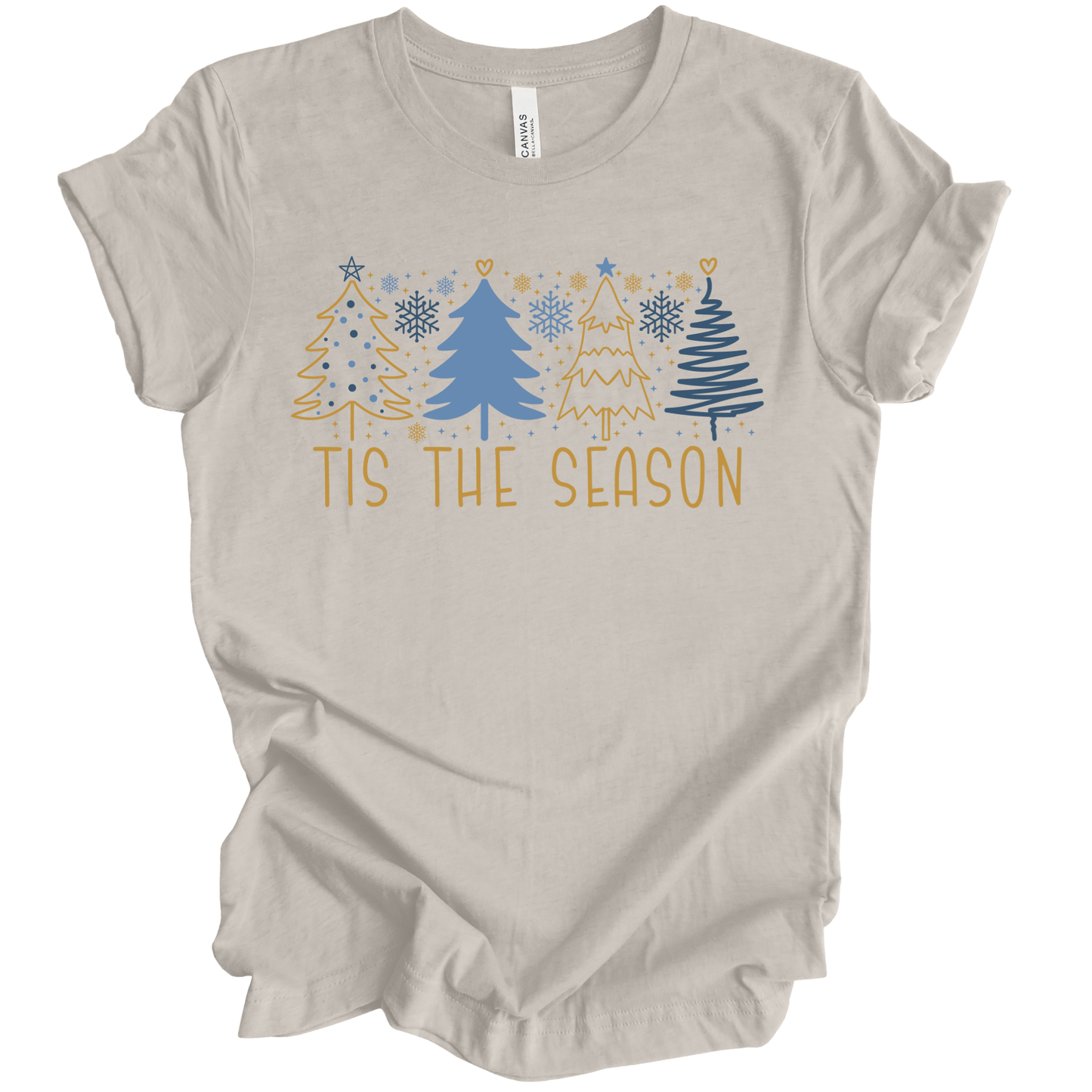 Tis the Season Christmas Tree Doodles