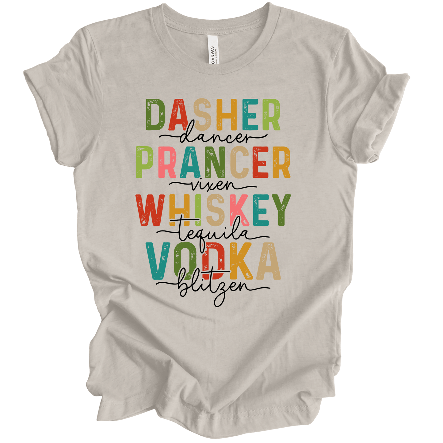 Dasher Prancer Whiskey Vodka