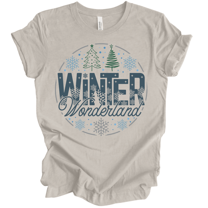 Winter Wonderland – Blue & Green Trees