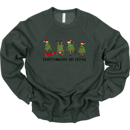 Funny Dancing Christmas Trees: Overstimulated But Festive