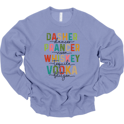 Dasher Prancer Whiskey Vodka