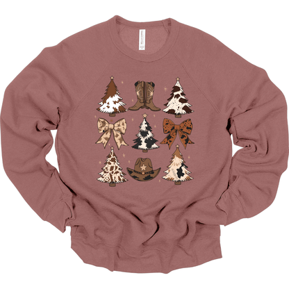 Coquette Western Christmas Tree, Boots & Bows