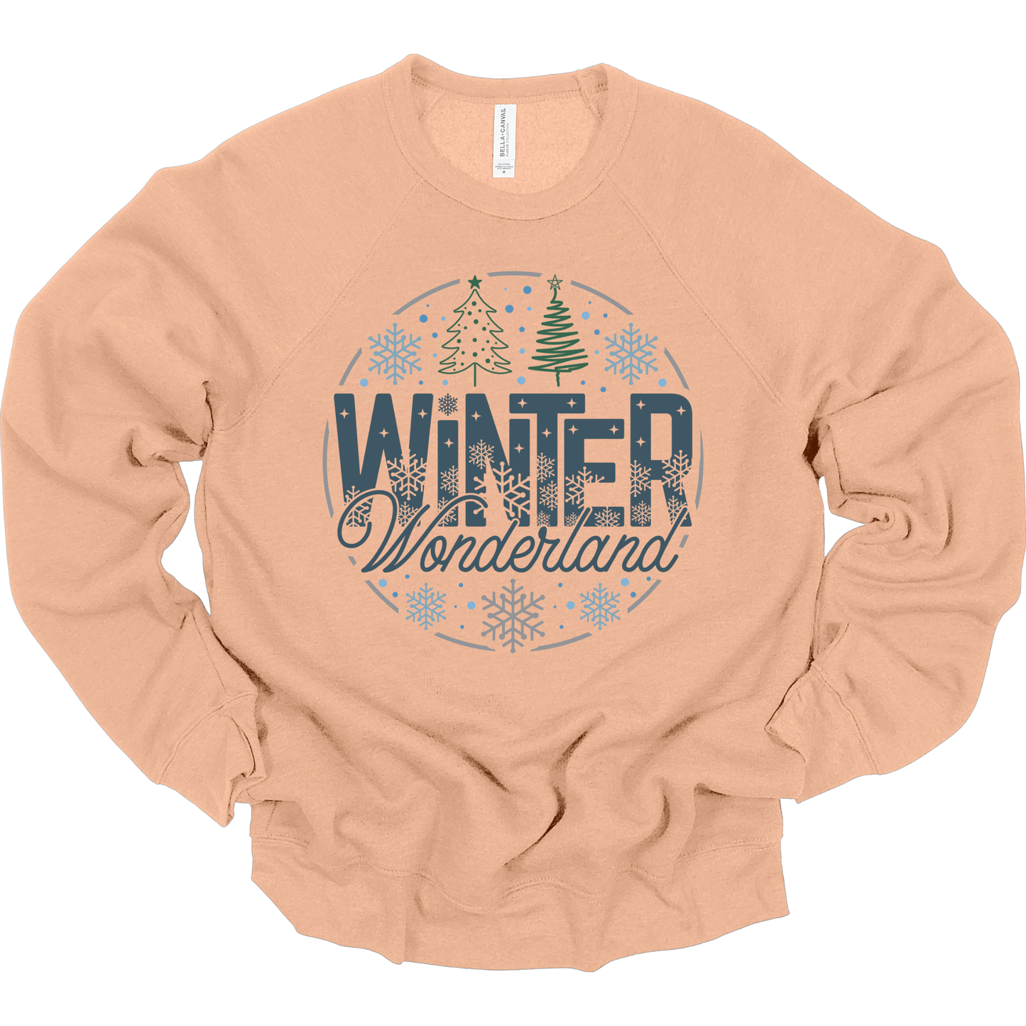 Winter Wonderland – Blue & Green Trees