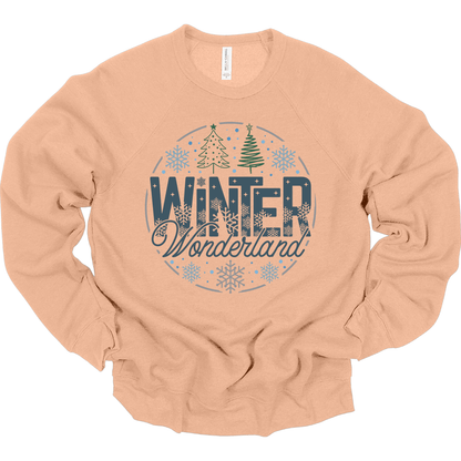 Winter Wonderland – Blue & Green Trees