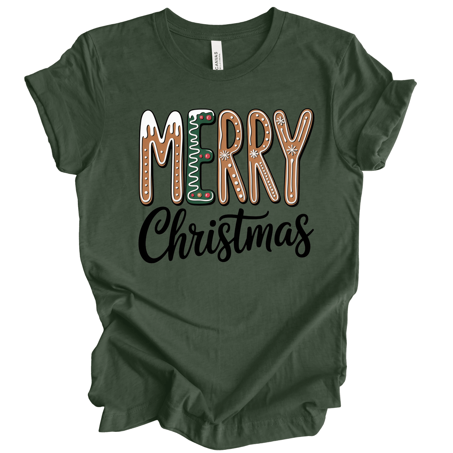 Merry Christmas – Gingerbread Letters