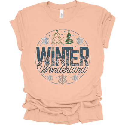 Winter Wonderland – Blue & Green Trees