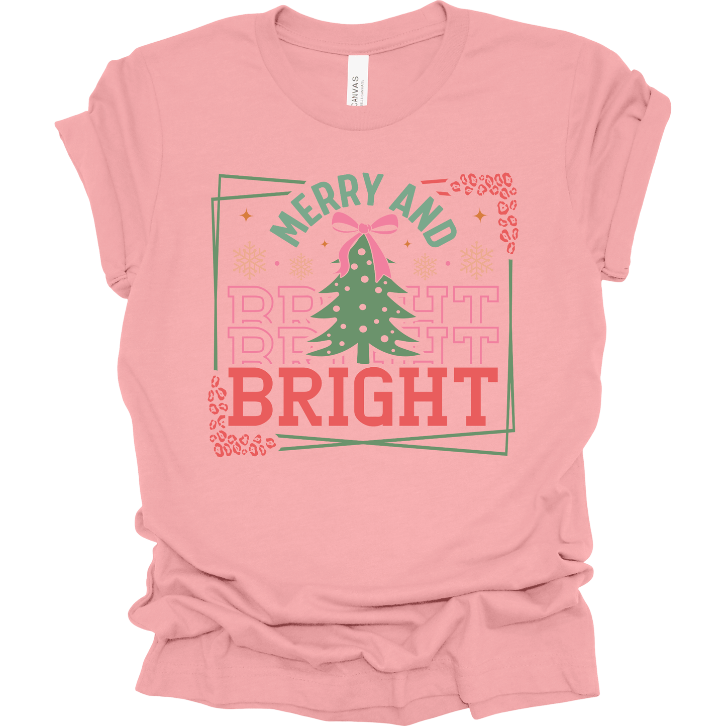 Merry & Bright Bow Christmas Tree