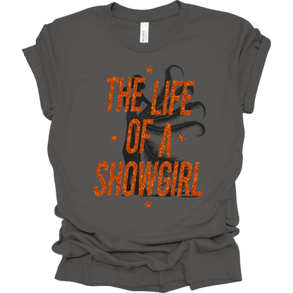 The Life Of A Showgirl (with Silhouette) T-Shirt | Youth & Adult