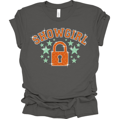 Showgirl with lock T-Shirt | Youth & Adult