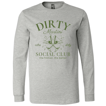 Martini Club: Bella + Canvas Long Sleeve Tee