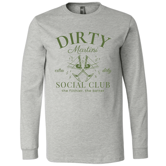 Martini Club: Bella + Canvas Long Sleeve Tee