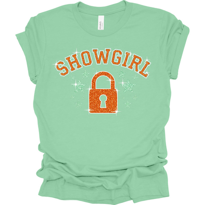 Showgirl with lock T-Shirt | Youth & Adult