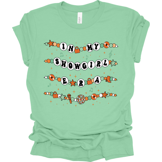 Showgirl Era Friendship Bracelet T-Shirt | Youth & Adult