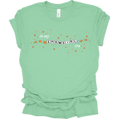 In My Showgirl Era Friendship Bracelet T-Shirt | Youth & Adult