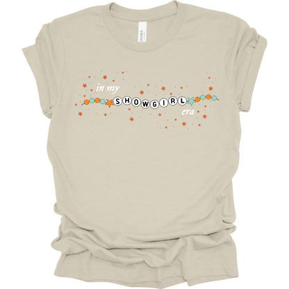 In My Showgirl Era Friendship Bracelet T-Shirt | Youth & Adult