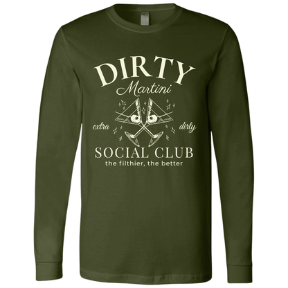 Martini Club: Bella + Canvas Long Sleeve Tee