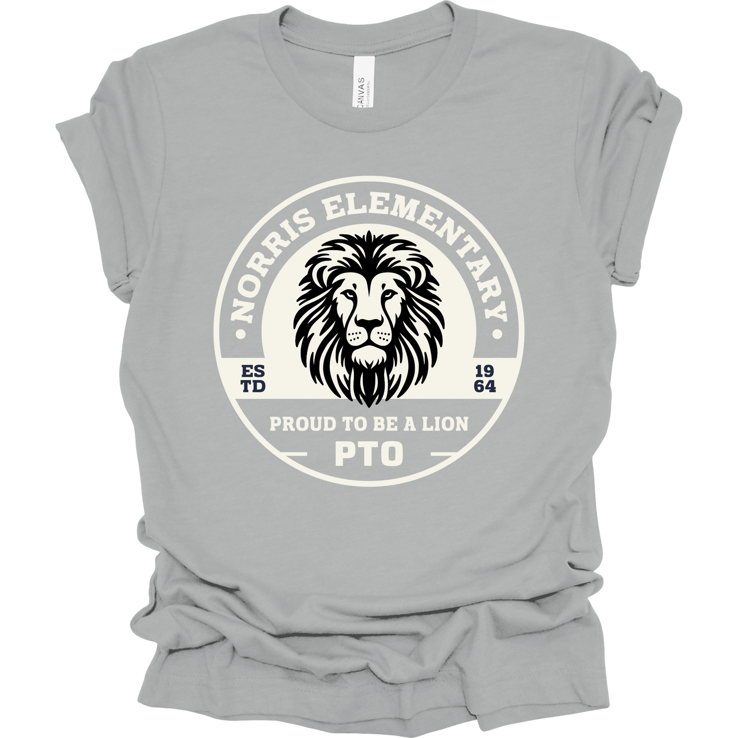 Norris Elementary PTO Volunteer (Front & Back Design) T-Shirt