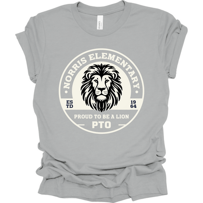Norris Elementary PTO Volunteer (Front & Back Design) T-Shirt
