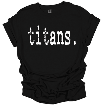 Titans Typewriter T-Shirt | Youth & Adult