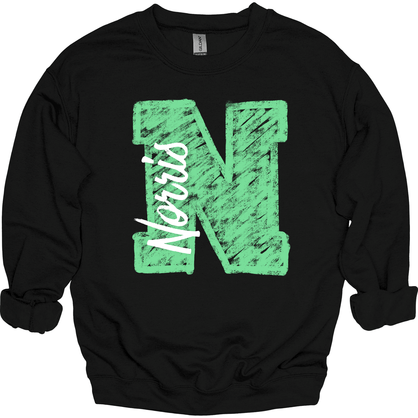 Chalk Norris N Ver. 1 Crewneck Sweatshirt | Youth & Adult