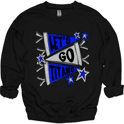 Let's Go Titans Crewneck | Youth & Adult