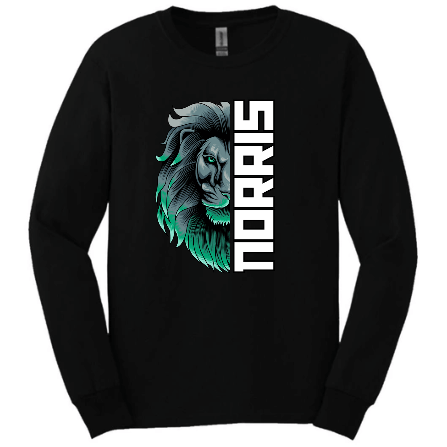 Norris Lion Long Sleeve T-Shirt | Youth & Adult