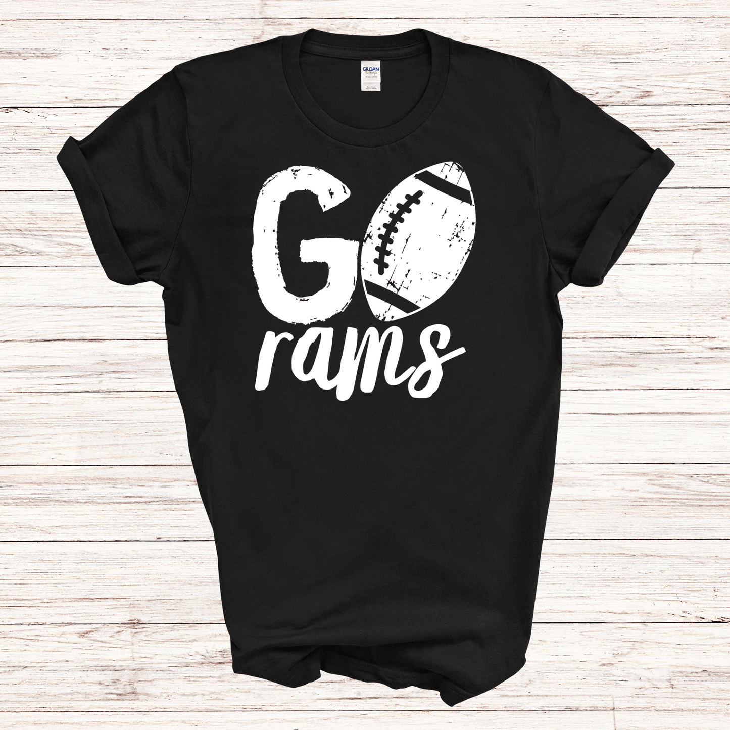 Ralston Rams Football - Adult Unisex Cotton T-Shirt