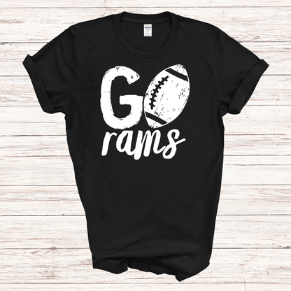 Ralston Rams Football - Adult Unisex Cotton T-Shirt