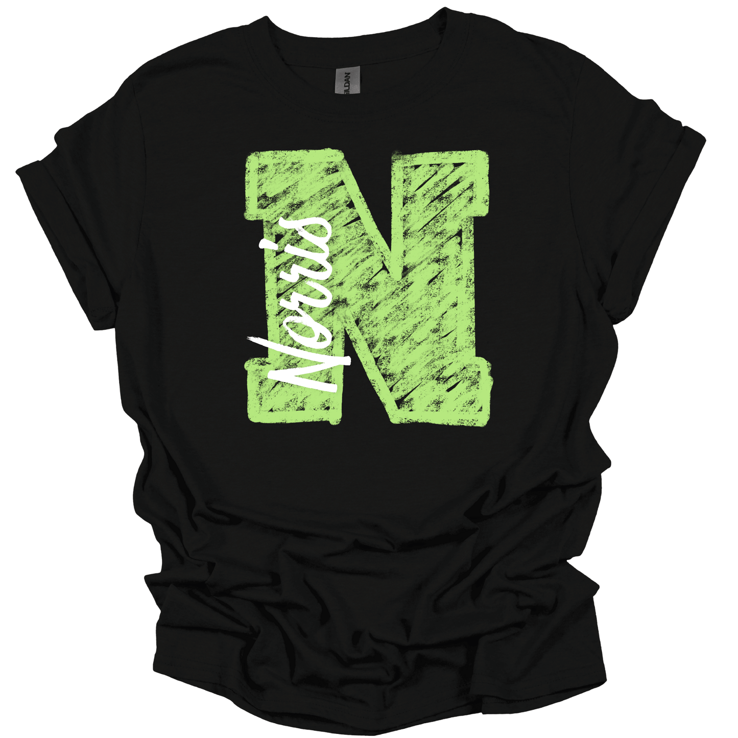 Chalk Norris N Ver. 2 T-Shirt | Youth & Adult