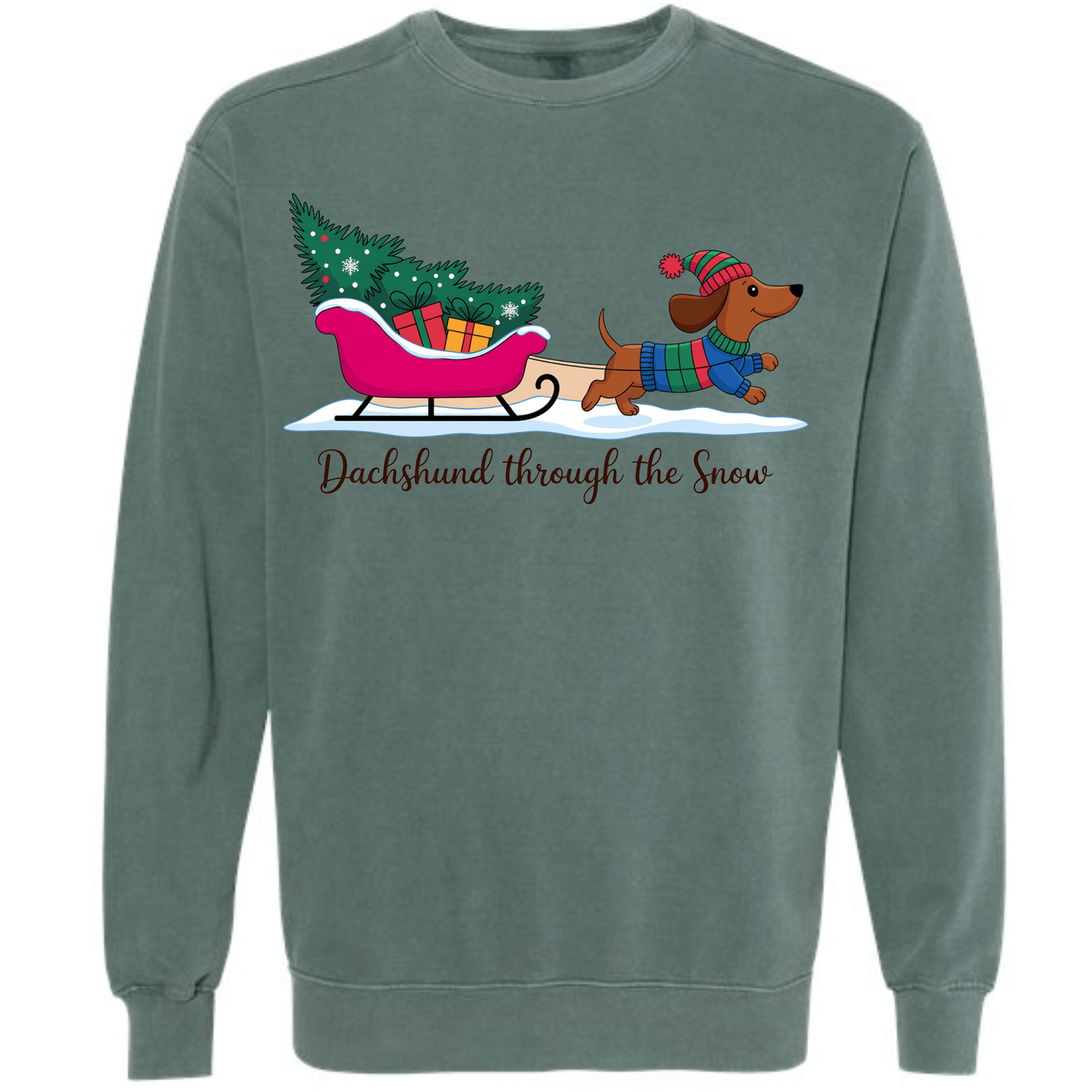 Dachshund Through the Snow