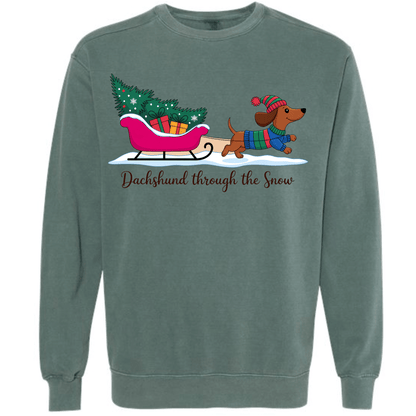 Dachshund Through the Snow