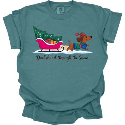 Dachshund Through the Snow