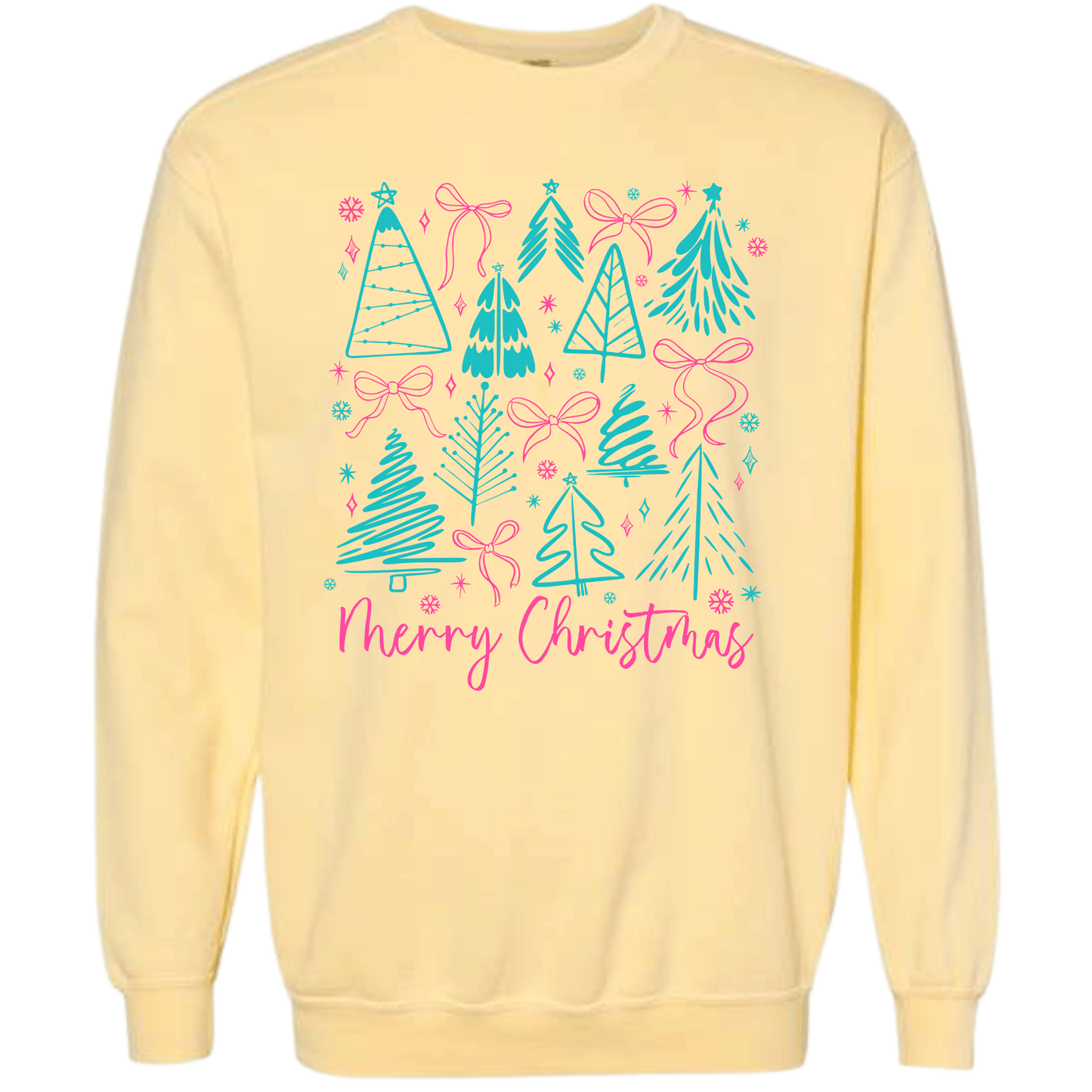 Merry Christmas Doodle Trees