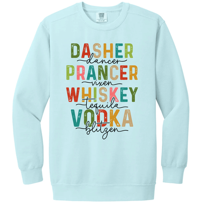 Dasher Prancer Whiskey Vodka