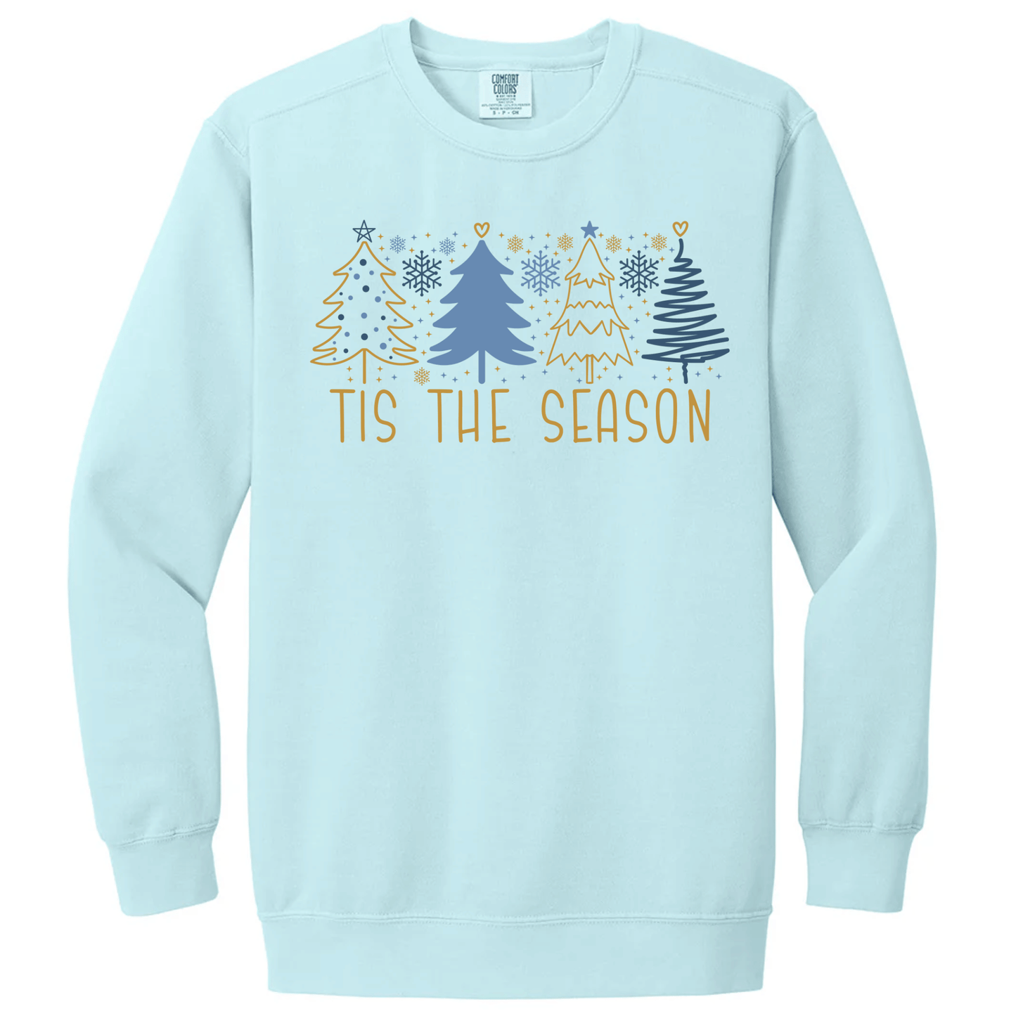 Tis the Season Christmas Tree Doodles