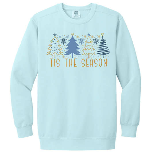 Tis the Season Christmas Tree Doodles