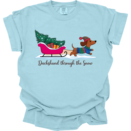 Dachshund Through the Snow