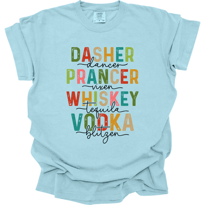 Dasher Prancer Whiskey Vodka